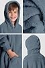 Mad Dog Kids Blanket Hoodie - Wearable Blankets with Cozy Sleeves, Soft Fleece & Sherpa Designs, for Boys & Girls, Ages 4-13, Jeans, 4-10 Y #2