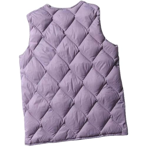 Gilet en duvet léger contre le froid en voyage veste pliable à motif