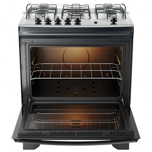 Fogão Supreme Inox 5Q Titanium