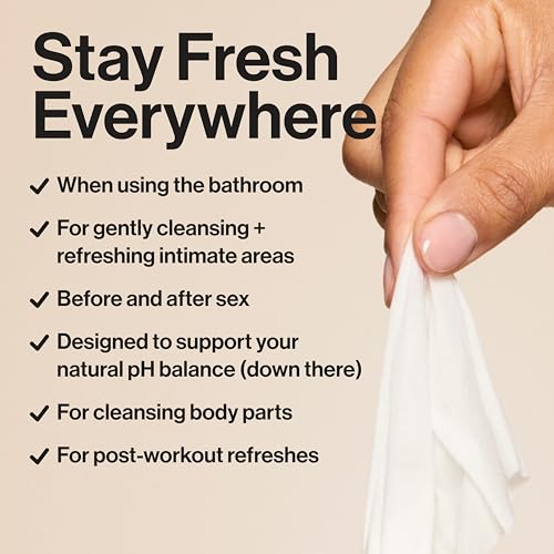 the honest company flushable wipes for sensitive skin fragrance-free hypoallergenic ph-balanced feminine wipes 99 water safe-to-flush wipes tropical leaves 126 count