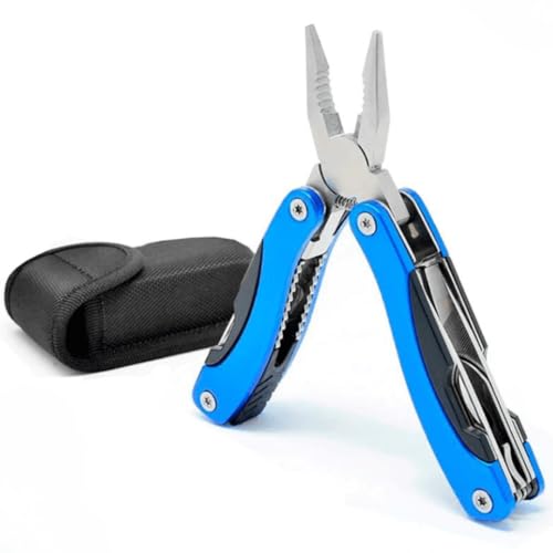 Alicate Canivete Suíço Multifuncional Inox – Ferramenta Completa para Reparos, Aventuras e Emergências