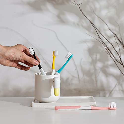 Bebelife - 8 pezzi Spazzolino da denti manuale per...