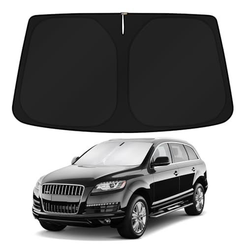 KUST Windshield Sun Shade for Audi Q7 Accessories 2007-2015 Window Shade Sun Visor Protector...