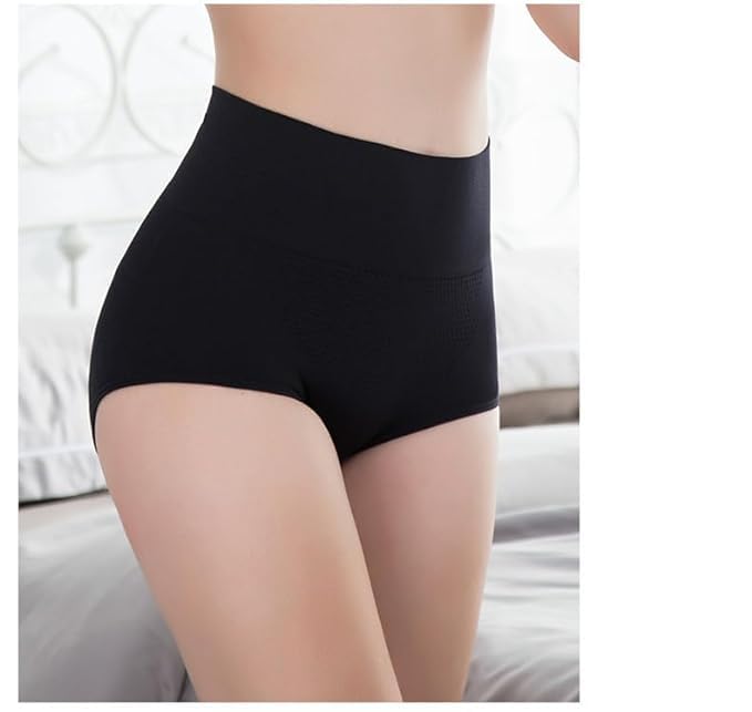 Image of Women's Tummy Tucker High Waist Shapewear with Anti Rolling Strip Panties