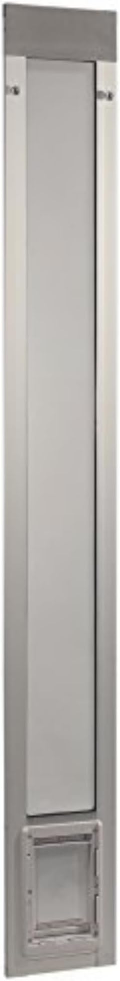 Ideal Pet Products 80" Fast Fit Aluminum Pet Patio Door, Sma