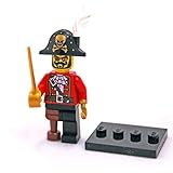 未開封No15 レゴ ミニフィギュア シリーズ8 パイレーツ・キャプテン(8833 LEGO Minifigure Series8)