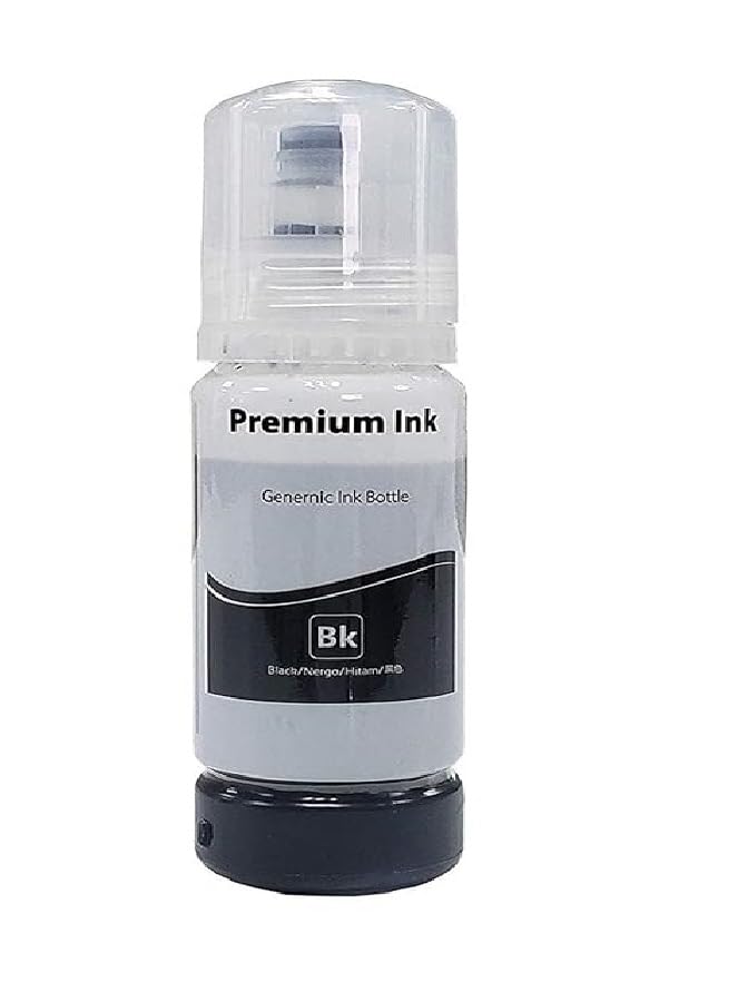 morel 001 003 008 Refill Ink Compatible for USE in EPSON L3100, L3101, L3110, L3150, L4150, L4160, L6160, L6170, L6190 Inkjet Printer Black Color. Pack OF1