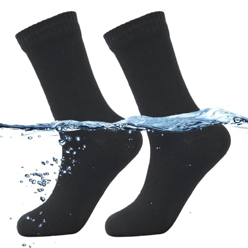 ERYUE Calcetines impermeables,Calcetines impermeables de aventura al aire libre para adultos - Calcetines transpirables,cálidos e impermeables para esquiar,deportes acuáticos,senderismo,ciclismo - Ide