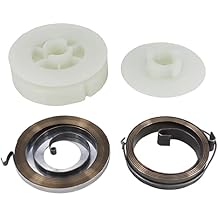 3pcs Electric Chainsaw Easy Starter Pulley With 2 Springs Fit Chainsaw 4500 5200 5800 45cc 52cc 58cc Chainsaw Spare Part Spring Fitted Dresses