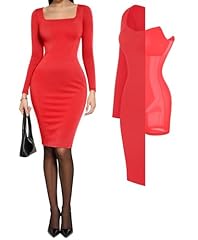 Red Midi Dress