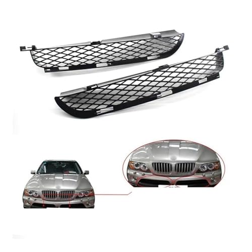 Grille de calandre inférieure avant X5 E53 pour rénover le pare-chocs - 3