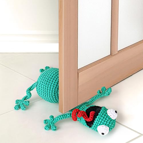 Image of Crochetta Crochet Kit for Beginners, Crochet Starter Kit w Step-by-Step Video Tutorials, Beginner Crochet Kit for Adults Kids Women Men Complete Kit Included (Crochet Door Stop)