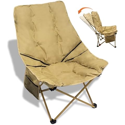Padded Camping Chair by WTVIDAS Cover