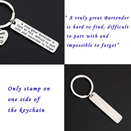 CENWA Bartender Gift Barmaid Jewelry A Truly Great Bartender is Hard to Find Difficult to Part with and Impossible to Forget3