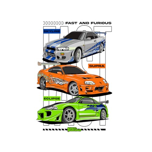 Image of BLINKART Nissan Skyline GT-RCar Posters Sticker Gift Items for Boys Room Wall Decor || Comes with Double-Sided Tape|| Decoration Bedroom Living Room Office Studio Decor | 12x18 In (A3) - CAR-263