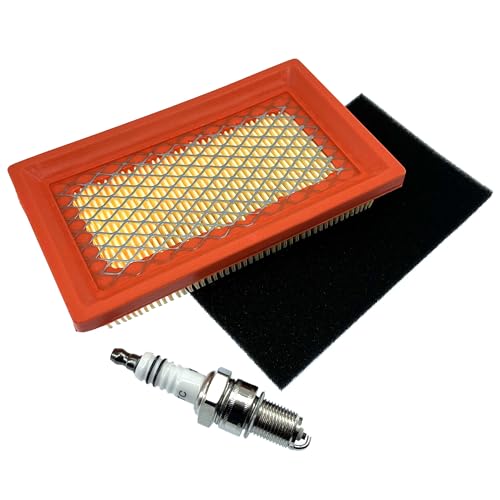 BOOSTI Luftfilter Satz mit Zündkerze für Güde Big Wheeler 460 Trike, 508A, 508 VARI-S, 510A, 510 4IN1, 512 ES VAR, TRIKE 515D, TRIKE 465D Rasenmäher 94147-01 BOOSTI Luftfilter Satz mit Zündkerze für Güde Big Wheeler 460 Trike, 508A, 508 VARI-S, 510A, 510 4IN1, 512 ES VAR, TRIKE 515D, TRIKE 465D Rasenmäher 94147-01
