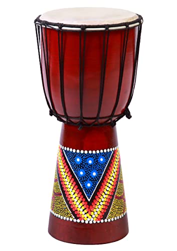 40cm Djembe Trommel Bongo Holz Buschtrommel Drum Fair gehandelt