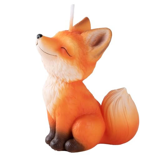 Fox-Themed Birthday Cake Topper