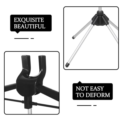 Support de défroisseur pliable extensible noir avec sa housse - 4