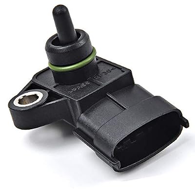 OTUAYAUTO MAP Manifold Absolute Pressure Sensor - Replacement for 2012-2019 Hyundai Accent, 2010-2019 Tucson, 2008-2018 Sonata, 2011-2019 Elantra, 2009-2017 Santa Fe, 08-16 Kia Optima OEM 39300-2B000