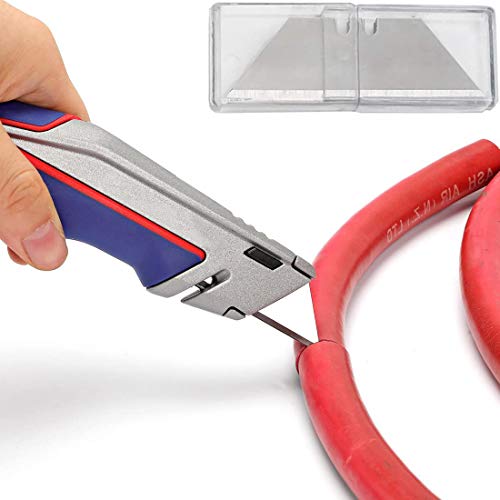 image for Vabogu 10 Pack Utility Knife Replacement Blades Heavy Duty High Carbon