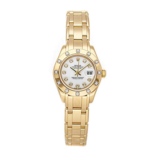 Rolex Datejust Mechanical (Automatic) White Dial Womens Watch 80318 (Certified Pre-Owned)