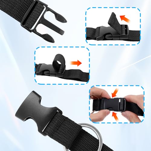 Image of 2 Pcs Add a Bag Strap for Suitcase Adjustable Suitcase Belt Jacket Holder Jacket Gripper Travel Belt Add Bag Handbag Clip Travel Accessories for Connecting Your Luggage Jacket (Black)