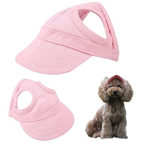 iFCOW Gorra para perro con rayas ajustable Cover