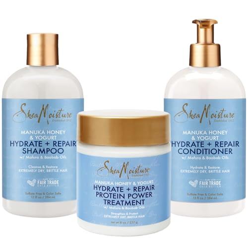SheaMoisture Manuka Honey & Yogurt Hydrate+Repair Shampoo -