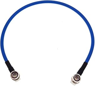 MCCAMSTORE SDI Cable BNC Cable 6G/12G (Canare LV-61S), HD-SDI/ 12G-SDI/4K/8K, Coaxial SDI Video Cable Precision Video Cable, 75 ohm SDI in/SDI Out (Blue,50cm)