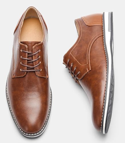 Mens Oxfords Prom Dress Wedding Casual Leather Derby Fashion Formal Business Tuxedo Walking Shoes for Men4