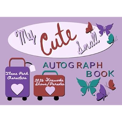 My Cute Small Autograph Book 2026