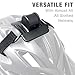 Night Provision Bike Light Helmet Mount for Cree Powered LED Bicycle Lights. Gemini, Magicshine, Stupidbright SB1, SB1600, SB2600, SB3000, Night Provision BX-300