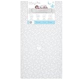 Dream On Me Full Size Firm Foam Crib and Toddler Bed Mattress, Little Baby, 6
