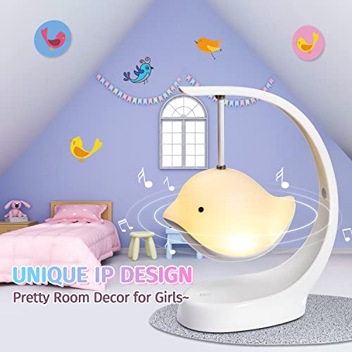 One Fire Baby Night Light Sound Machine Baby+Bluetooth Speaker, 7 Color Changing Kids Night Light+Kids Room Deocr, Unique Ip Kids Night Lights For Bedroom+Girls Room Decor, Birthday Gifts For Girls #TOP18