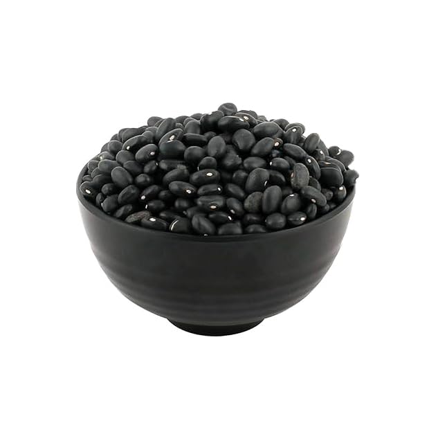 Image of Assav Organics Bhatt Dal Black Beans Unpolished Uttarakhand Black Soyabean Superfood Pure & Natural - 200 gm