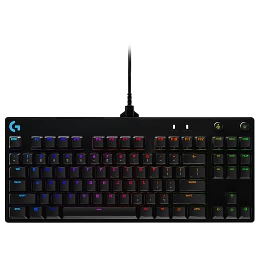 Logitech g Pro Mechanical Gaming keyb Black - deu - Central GR Noir