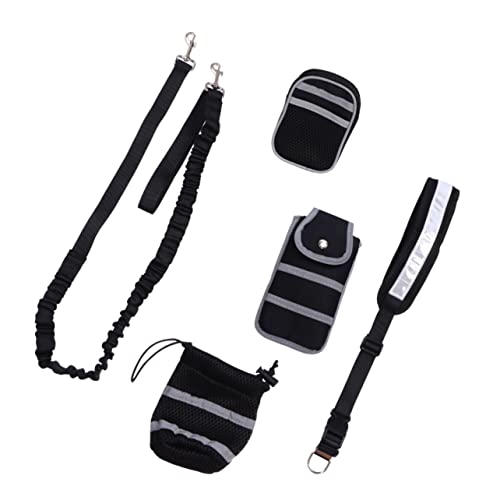 Laisse réfléchissante nylon haute visibilité pour chien de traction | Pack de 5