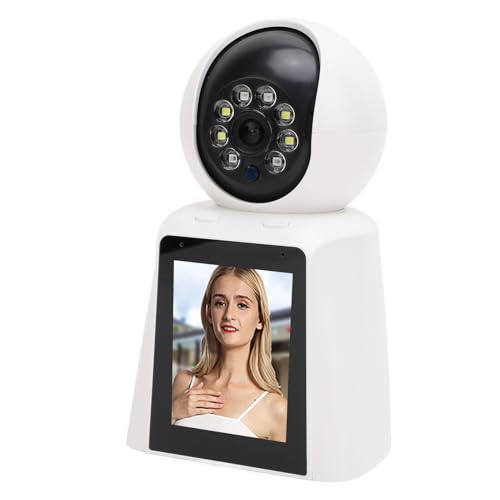 Câmera de Vídeo para bebê de 3MP, Monitoramento Remoto Inteligente HD 1080P, Câmera de Segurança Int