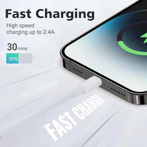 USB-C to Lightning Cable 10ft,Long iPhone Charger Cable Fast Charging Power Cord [Apple MFi Certified] for iPhone14 13 12 11 iPad Pro Max/Min, Type C to Lightning Charge Lead