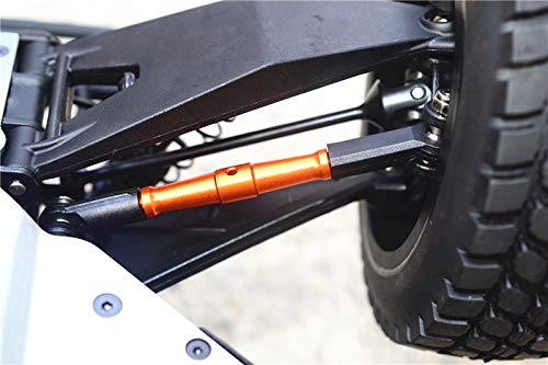 GPM 7075 Alloy Steering Drag Link for LOSI 1/10 Baja Rey Desert Truck LOS03008 (Silver)