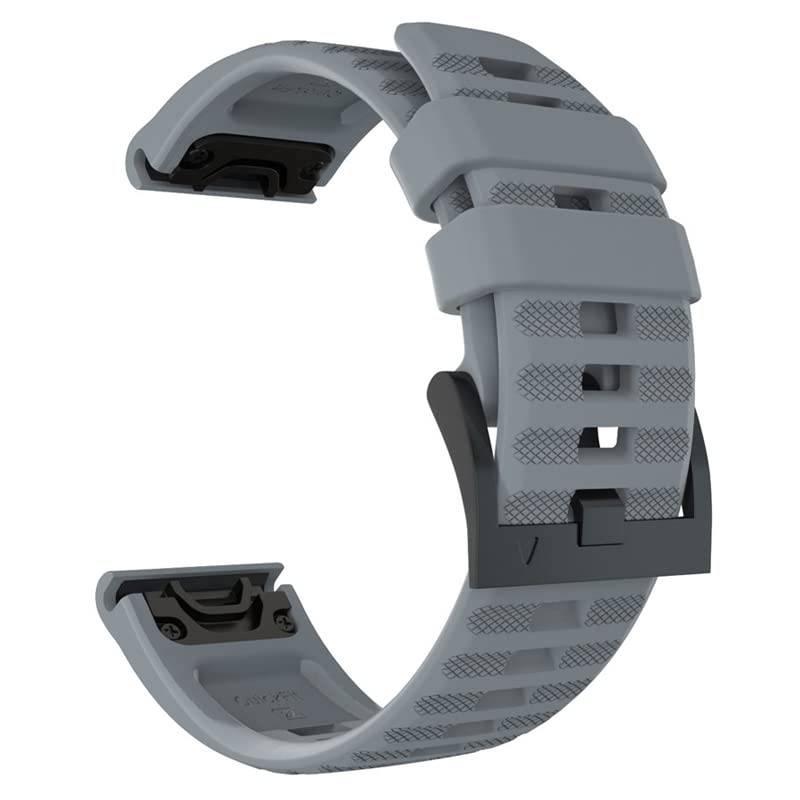 Bracelet en silicone 22 mm pour Garmin Fenix 7 et Fenix 6 Pro