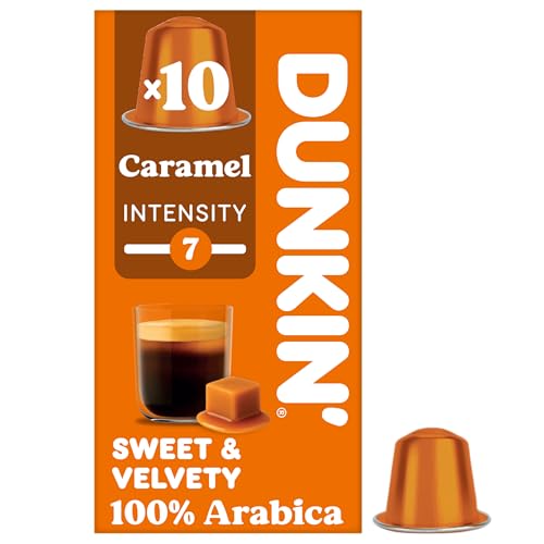 Dunkin Nespresso Compatible Capsules Caramel - 10 Capsule