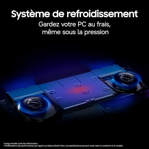 Galaxy Book6 Ultra 16 Ecran tactile Copilot+ Intel Core Ultra 7 RAM SSD - vue 5