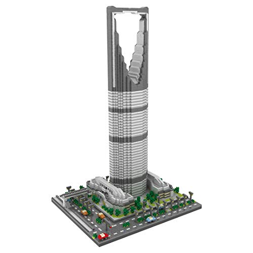 HZYM Architektur Königreichsturm Saudi Bausteine, 4692 Stücke Nano Mini Blocks Saudi Architekturmodellbausatz… – Bild 3