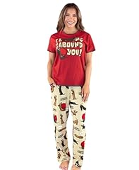 Long to Be Around You Red Pajama Set