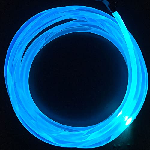 Bande de guidage lumineuse souple 3 m en fibre optique plastique mma pour balisage