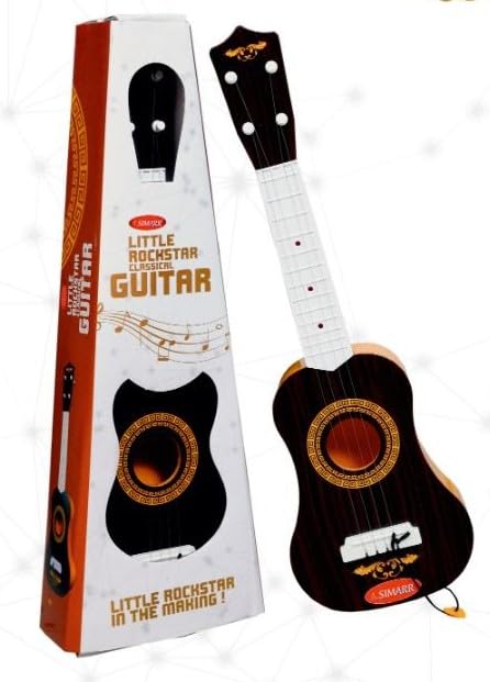 Little Rock Star Classic Guitar for Kids Boys and Girls with 4 Strings Musical Instruments, Kids for Age 5 to 12 Years-image-27