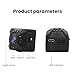 Andoer Mini 1080P Wireless Monitor Kamera Smart WiFi Überwachungskamera Eingebauter Akku Unterstützt Nachtsicht Bewegungserkennung für Home Office mit Montagehalterung