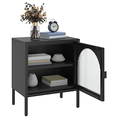 Meuble de Rangement Noir compact pour optimiser les petits espaces